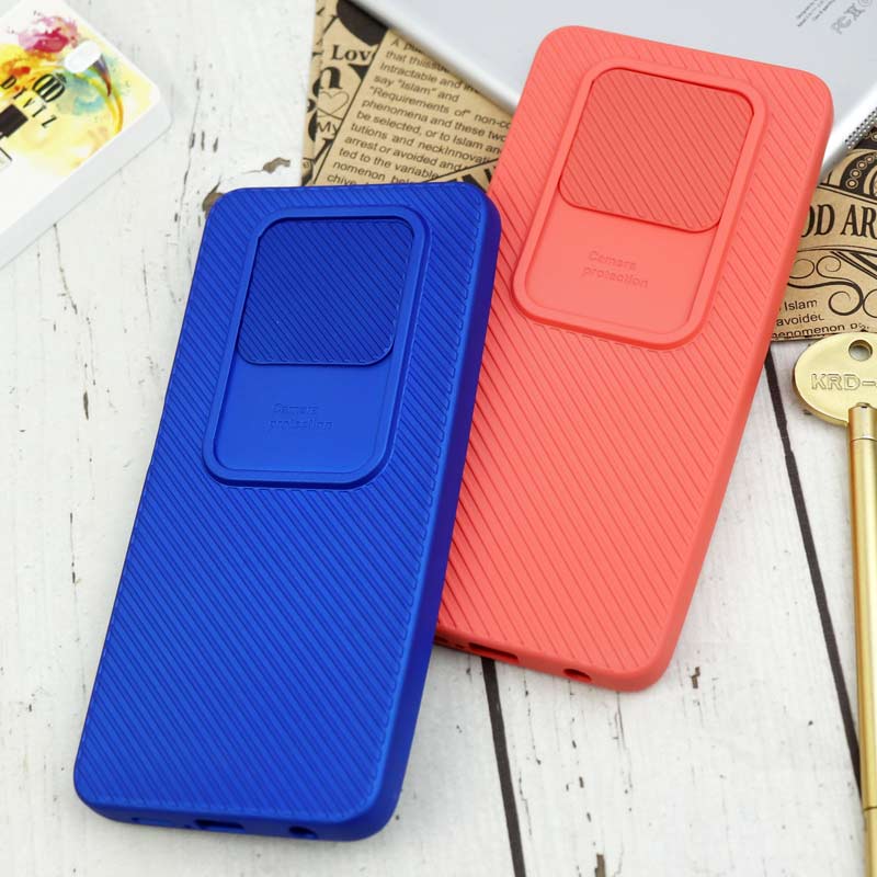 قاب سیلیکونی کبریتی محافظ لنزدار کشویی Xiaomi Poco X3