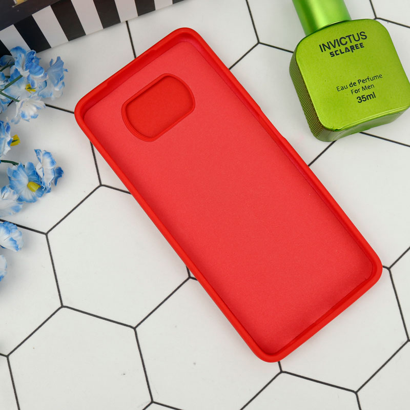 قاب سیلیکونی کبریتی محافظ لنزدار کشویی Xiaomi Poco X3