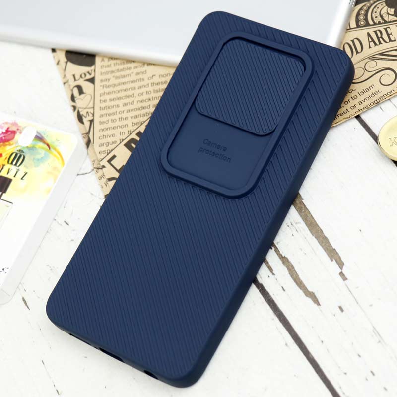 قاب سیلیکونی کبریتی محافظ لنزدار کشویی Xiaomi Poco X3