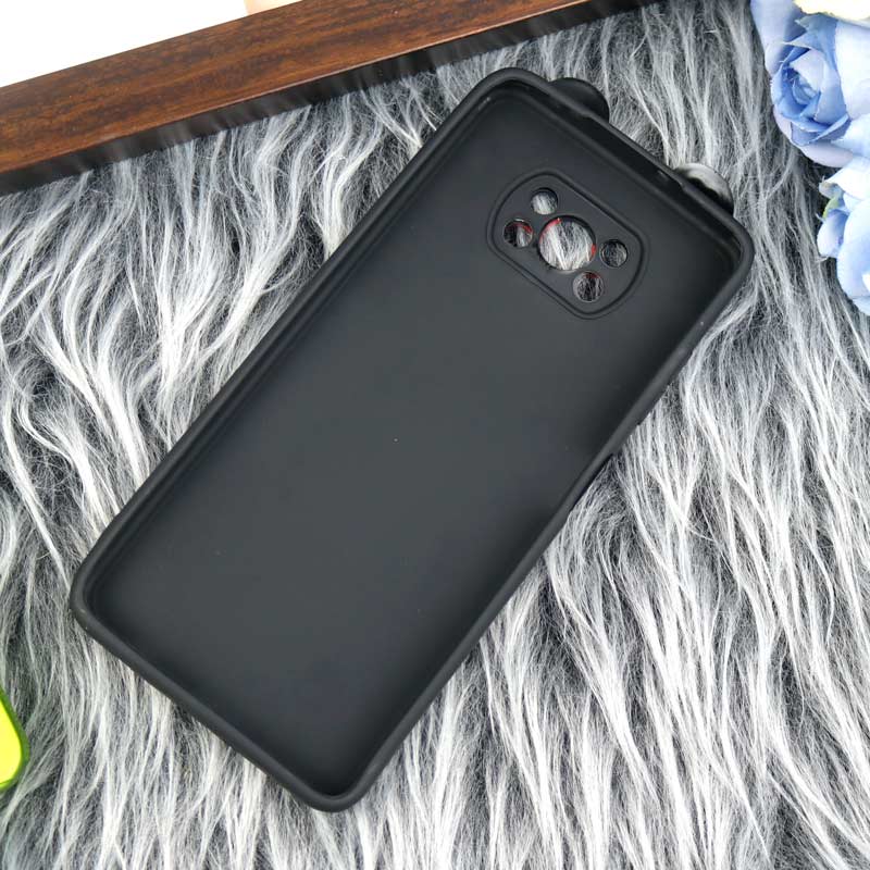 قاب سیلیکونی عروسکی محافظ لنزدار طرح Mickey Mouse شیائومی Xiaomi Poco X3