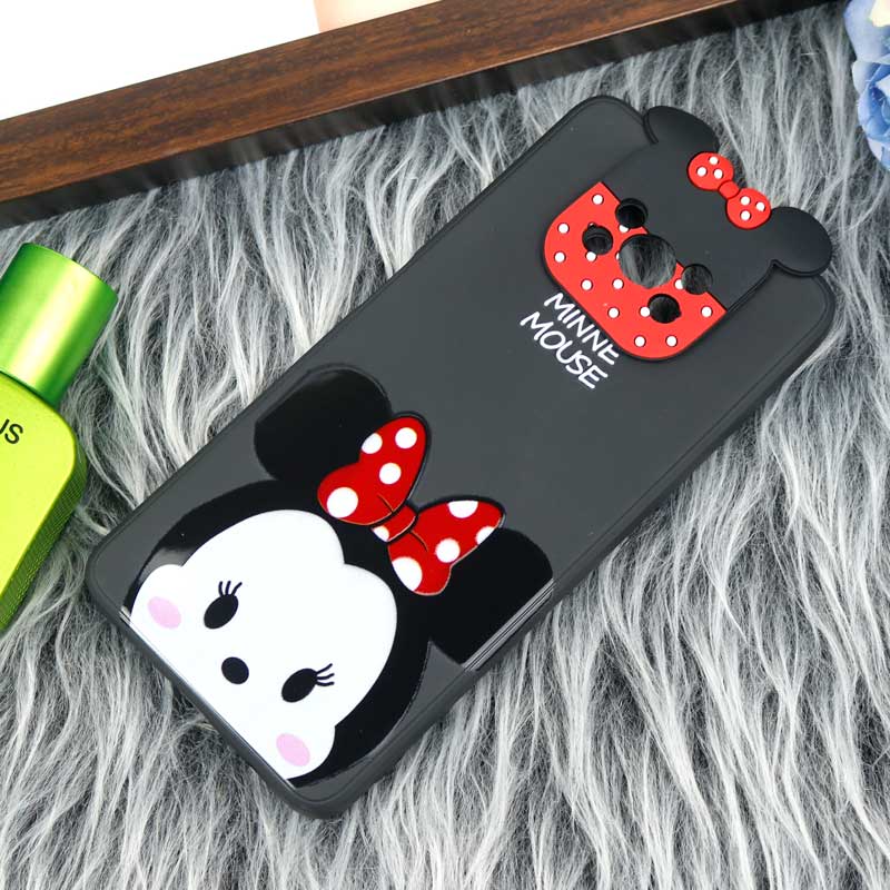 قاب سیلیکونی عروسکی محافظ لنزدار طرح Minnie Mouse شیائومی Xiaomi Poco X3