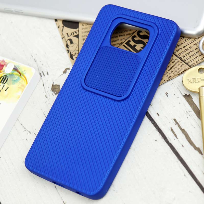 قاب سیلیکونی کبریتی محافظ لنزدار کشویی Xiaomi Poco X3