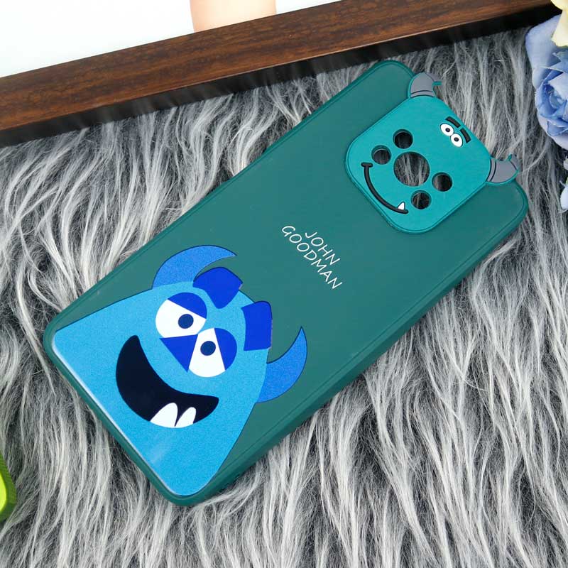 قاب سیلیکونی عروسکی محافظ لنزدار طرح John شیائومی Xiaomi Poco X3