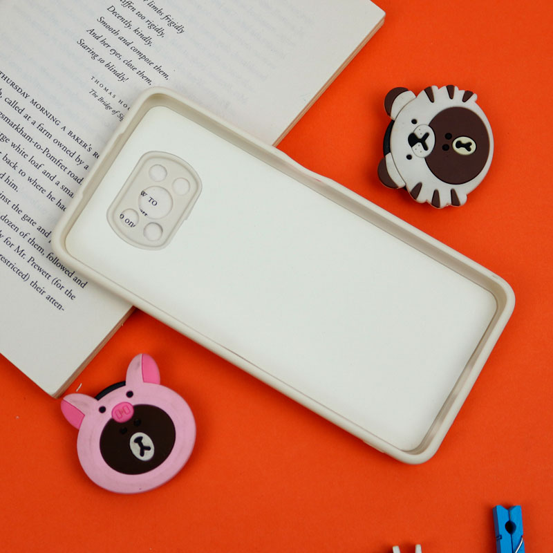 قاب سیلیکونی خرس TED محافظ لنزدار Xiaomi Poco X3