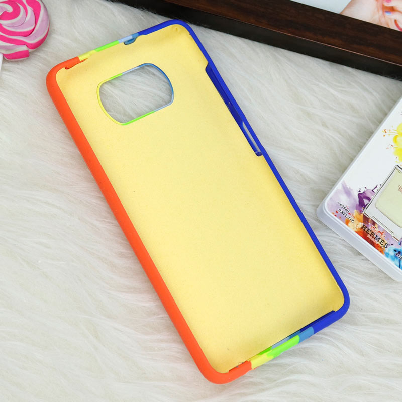 قاب سیلیکونی اورجینال رنگین کمانی Xiaomi Poco X3
