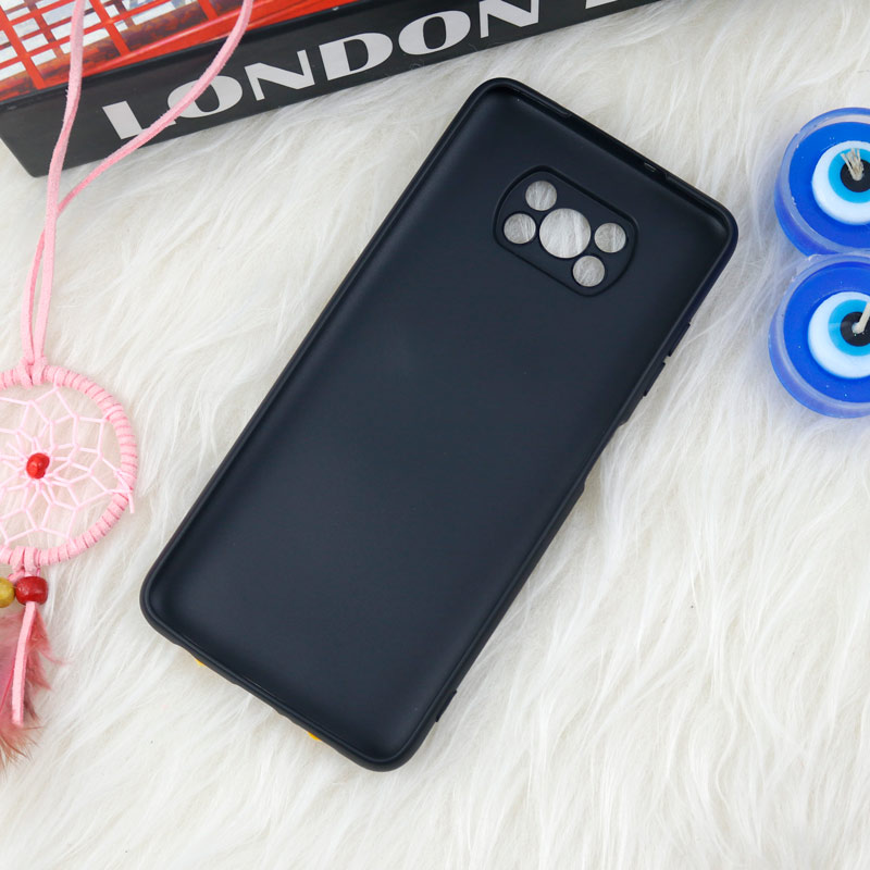 قاب سیلیکونی اردک محافظ لنزدار Xiaomi Poco X3