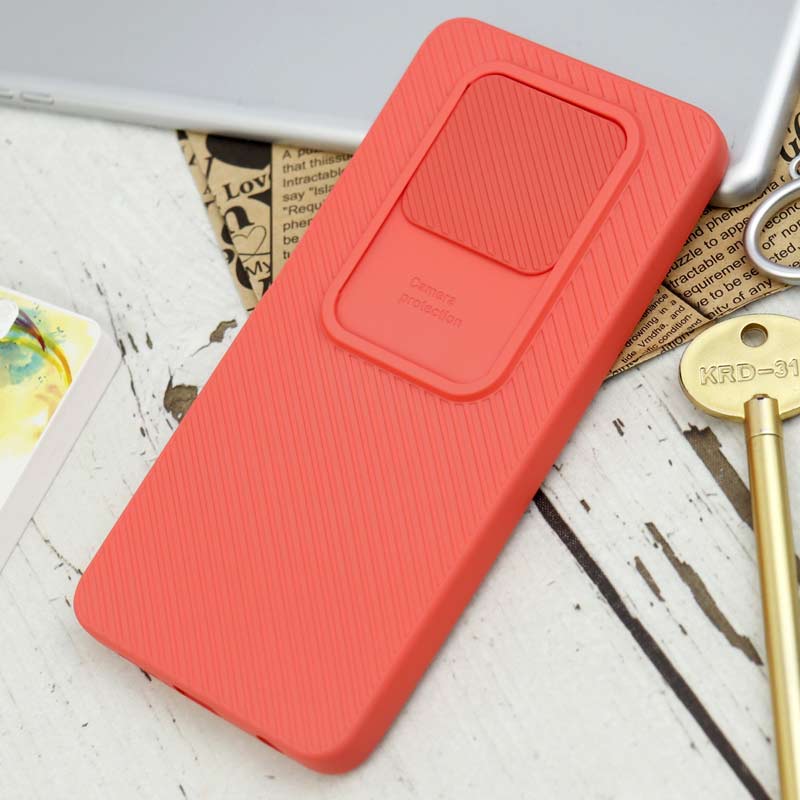 قاب سیلیکونی کبریتی محافظ لنزدار کشویی Xiaomi Poco X3