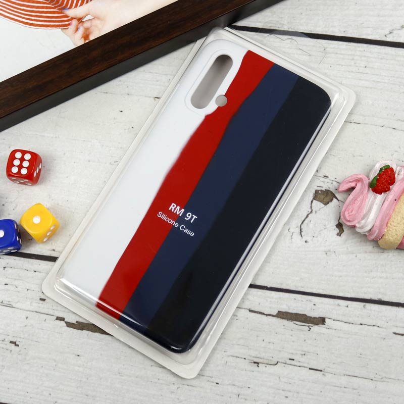 قاب سیلیکونی اورجینال رنگین کمانی Redmi 9T