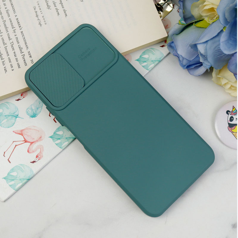 قاب سیلیکونی محافظ لنزدار کشویی شیائومی Redmi Note 10