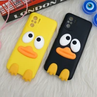 قاب سیلیکونی اردک محافظ لنزدار Xiaomi Redmi Note 10