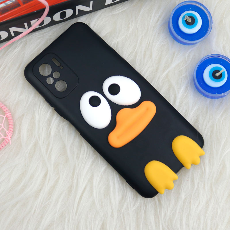 قاب سیلیکونی اردک محافظ لنزدار Xiaomi Redmi Note 10