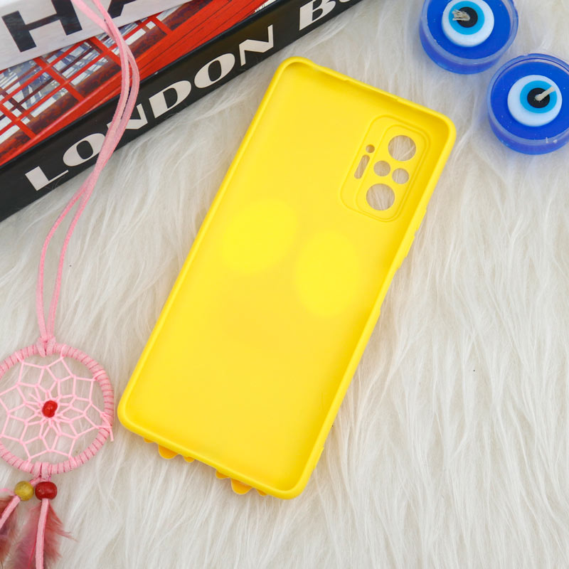 قاب سیلیکونی اردک زرد محافظ لنزدار Xiaomi Redmi Note 10 Pro