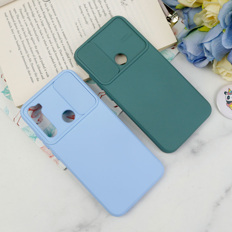 قاب سیلیکونی محافظ لنزدار کشویی شیائومی Redmi Note 8