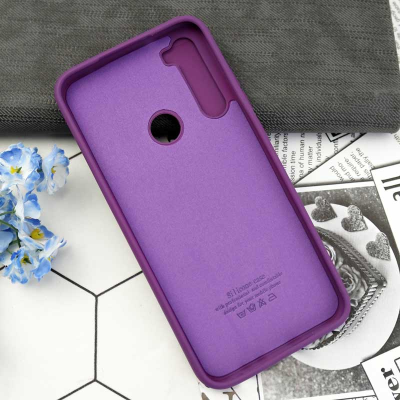 قاب سیلیکونی کبریتی شیائومی Redmi Note 8 محافظ لنزدار کشویی