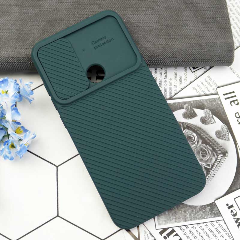 قاب سیلیکونی کبریتی شیائومی Redmi Note 8 محافظ لنزدار کشویی