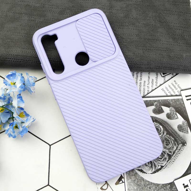 قاب سیلیکونی کبریتی شیائومی Redmi Note 8 محافظ لنزدار کشویی