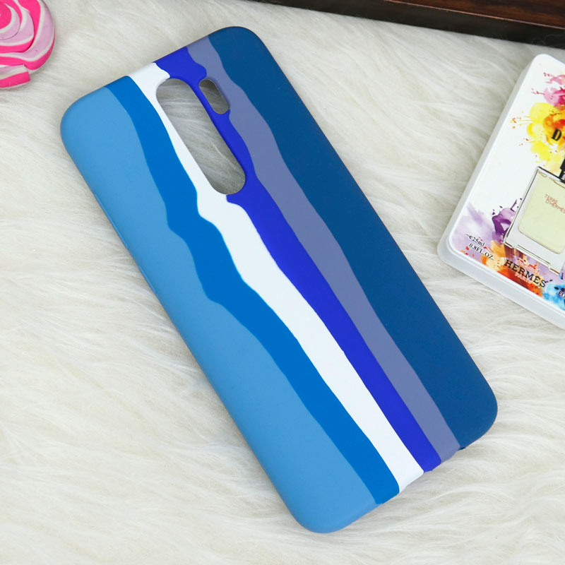 قاب سیلیکونی اورجینال رنگین کمانی Redmi Note 8 Pro