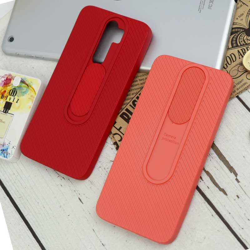 قاب سیلیکونی کبریتی محافظ لنزدار کشویی Xiaomi Redmi Note 8 Pro