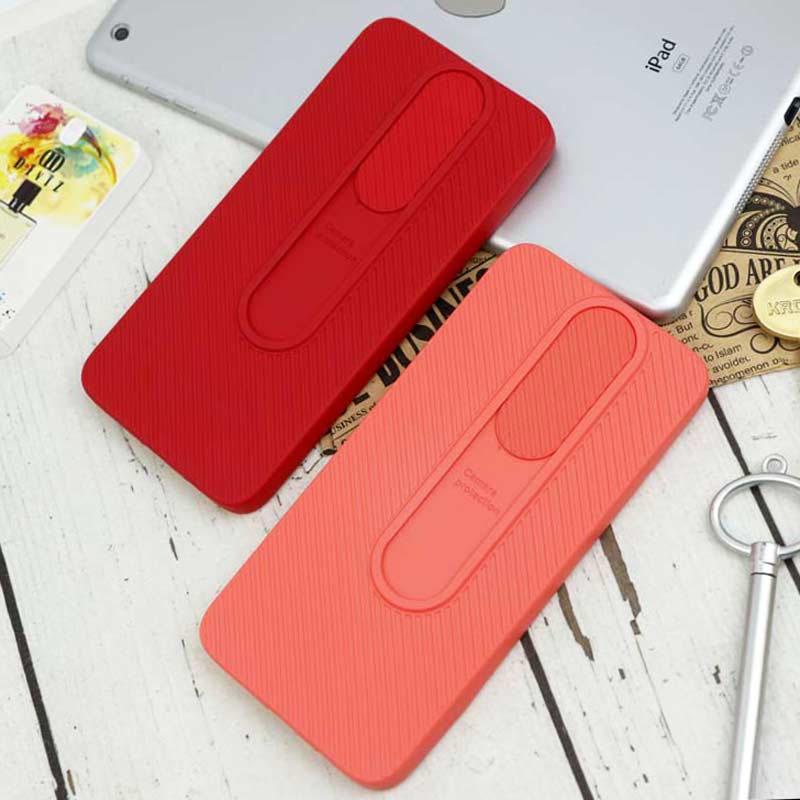 قاب سیلیکونی کبریتی محافظ لنزدار کشویی Xiaomi Redmi Note 8 Pro