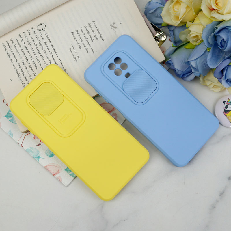 قاب سیلیکونی محافظ لنزدار کشویی شیائومی Redmi Note 9s / Note 9 Pro