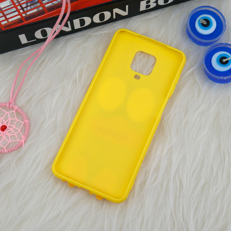 قاب سیلیکونی اردک زرد Xiaomi Redmi Note 9s / Note 9 Pro