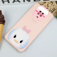 قاب سیلیکونی عروسکی محافظ لنزدار طرح Daisy شیائومی Xiaomi Redmi Note 9s / Note 9 Pro