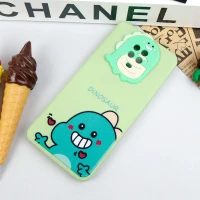قاب سیلیکونی عروسکی محافظ لنزدار طرح Dinosaur شیائومی Xiaomi Redmi Note 9s / Note 9 Pro