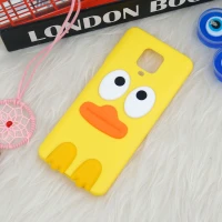 قاب سیلیکونی اردک زرد Xiaomi Redmi Note 9s / Note 9 Pro