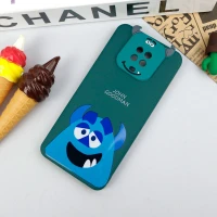 قاب سیلیکونی عروسکی محافظ لنزدار طرح John شیائومی Xiaomi Redmi Note 9s / Note 9 Pro