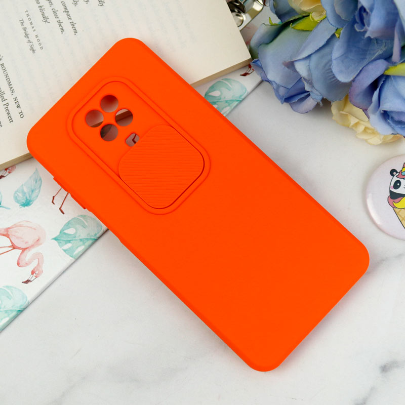 قاب سیلیکونی محافظ لنزدار کشویی شیائومی Redmi Note 9s / Note 9 Pro