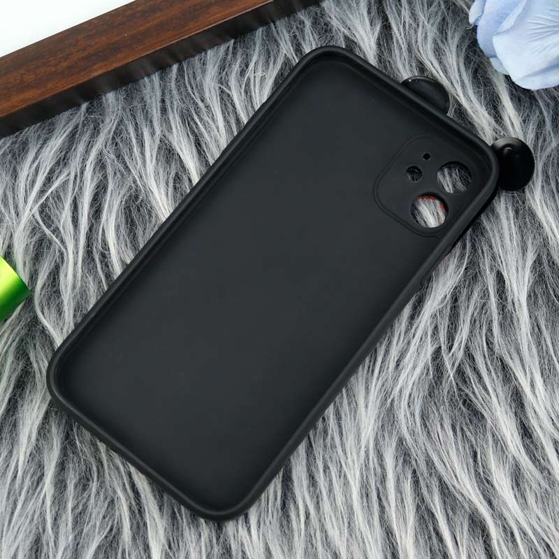 قاب سیلیکونی عروسکی محافظ لنزدار طرح Mickey Mouse آیفون iPhone 11