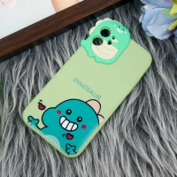 قاب سیلیکونی عروسکی محافظ لنزدار طرح Dinosaur آیفون iPhone 11