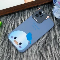 قاب سیلیکونی عروسکی محافظ لنزدار طرح Duck آیفون iPhone 11