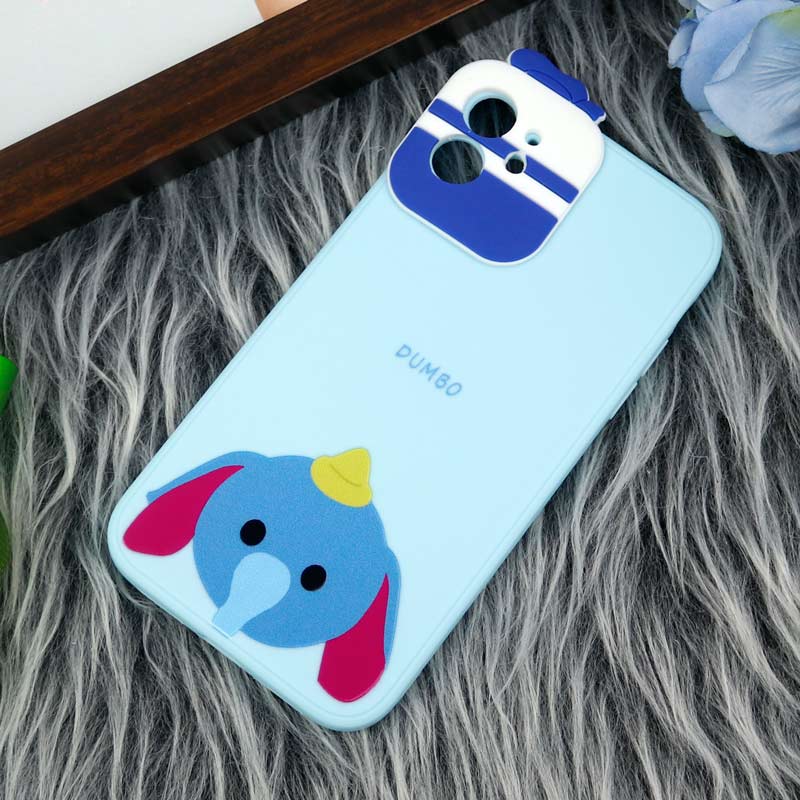 قاب سیلیکونی عروسکی محافظ لنزدار طرح Dumbo آیفون iPhone 11