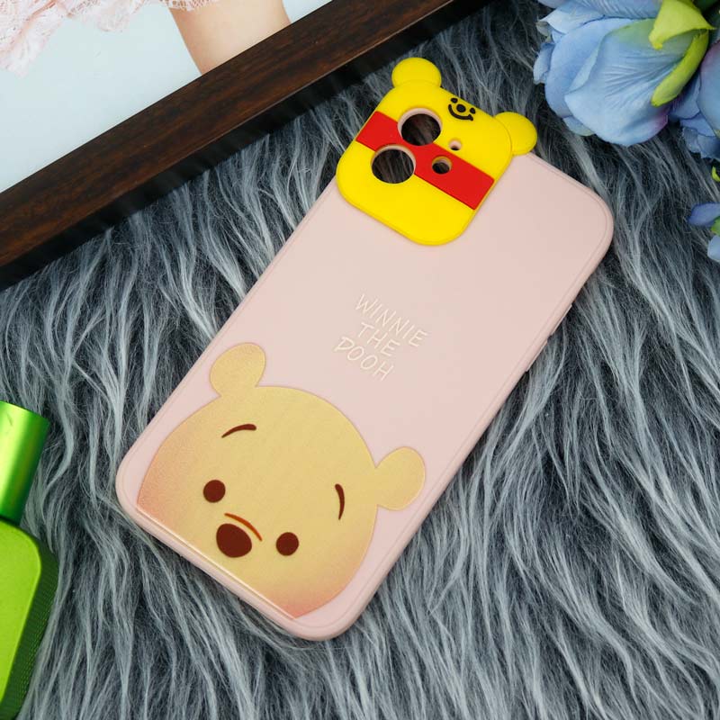 قاب سیلیکونی عروسکی محافظ لنزدار طرح Pooh آیفون iPhone 11
