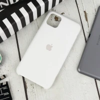 قاب سیلیکونی اصلی iPhone 11 Pro Max سفید