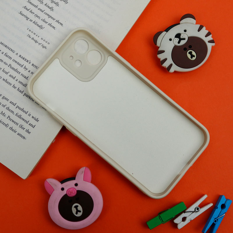 قاب سیلیکونی خرس TED محافظ لنزدار iPhone 12