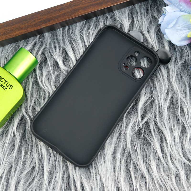 قاب سیلیکونی عروسکی محافظ لنزدار طرح Minnie Mouse آیفون iPhone 12 Pro