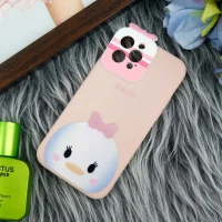 قاب سیلیکونی عروسکی محافظ لنزدار طرح Daisy آیفون iPhone 12 Pro