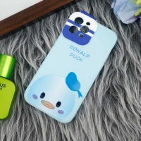 قاب سیلیکونی عروسکی محافظ لنزدار طرح Duck آیفون iPhone 12 Pro