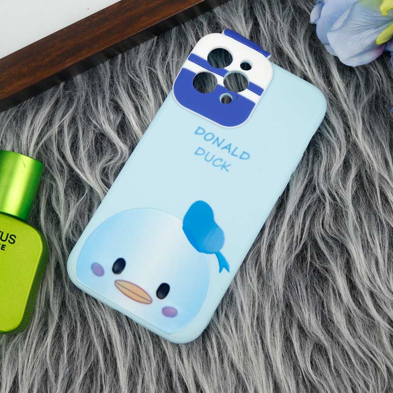 قاب سیلیکونی عروسکی محافظ لنزدار طرح Duck آیفون iPhone 12 Pro