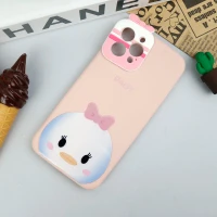 قاب سیلیکونی عروسکی محافظ لنزدار طرح Daisy آیفون iPhone 12 Pro Max