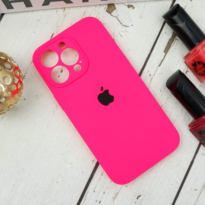 قاب سیلیکونی اصلی زیربسته آیفون iPhone 13 Pro محافظ لنزدار