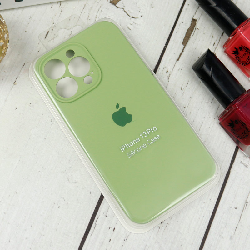 قاب سیلیکونی اصلی زیربسته آیفون iPhone 13 Pro محافظ لنزدار