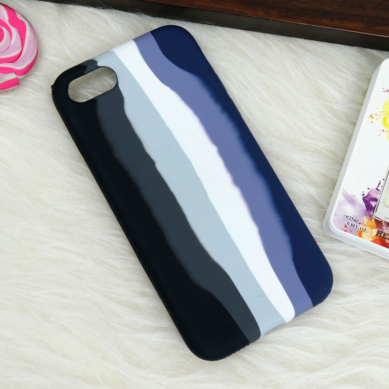 قاب سیلیکونی اورجینال رنگین کمانی iPhone 7/8