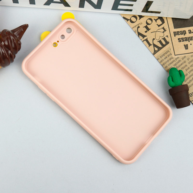 قاب سیلیکونی عروسکی محافظ لنزدار طرح Pooh آیفون iPhone 7 Plus / 8 Plus