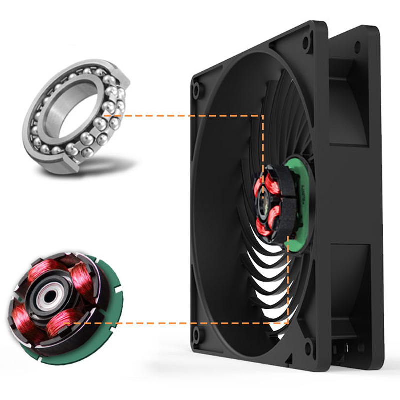 فن کیس سیلوراستون 12*12 SilverStone Air Penetrator 120i PRO