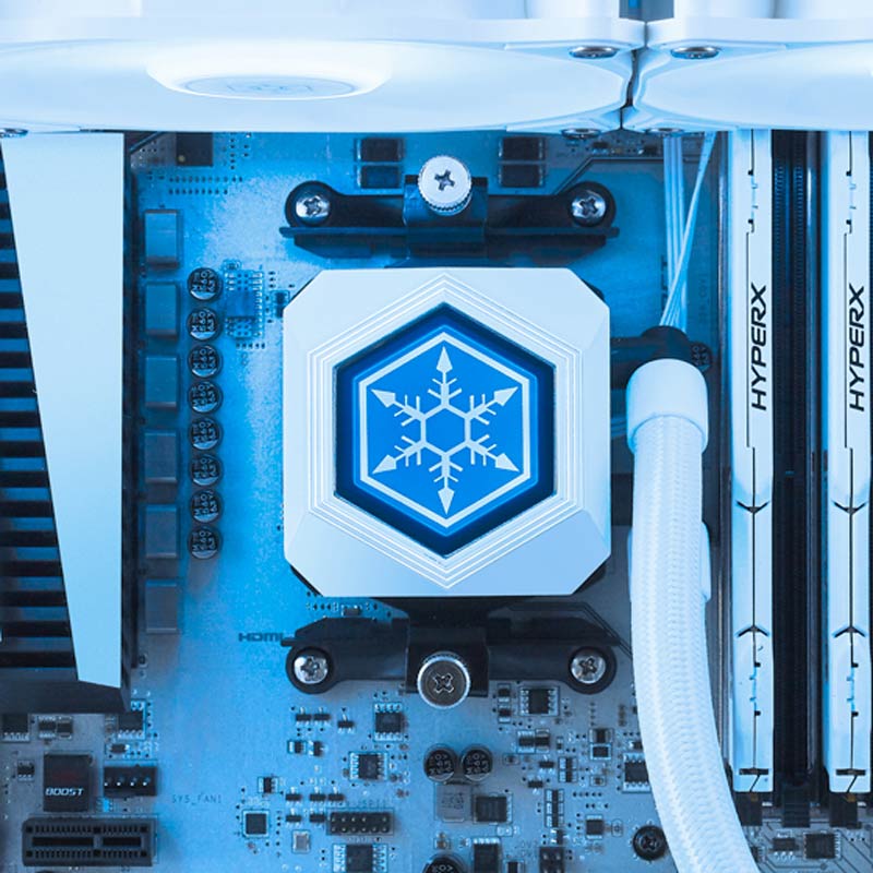 فن خنک کننده CPU سیلوراستون SilverStone PF240W-ARGB