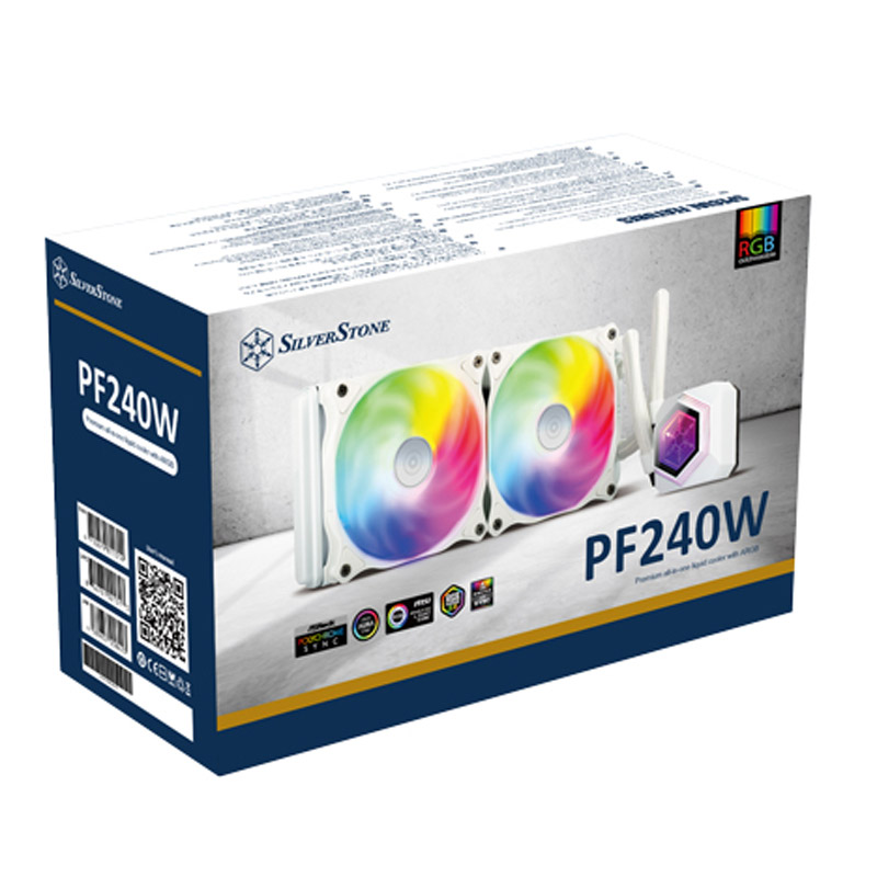 فن خنک کننده CPU سیلوراستون SilverStone PF240W-ARGB