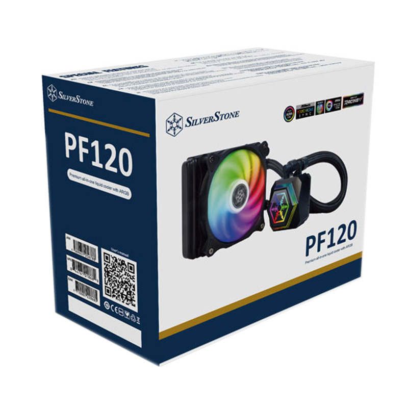 فن خنک کننده CPU سیلوراستون SilverStone SST-PF120-ARGB